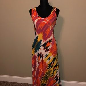 Multicolor Maxi Dress